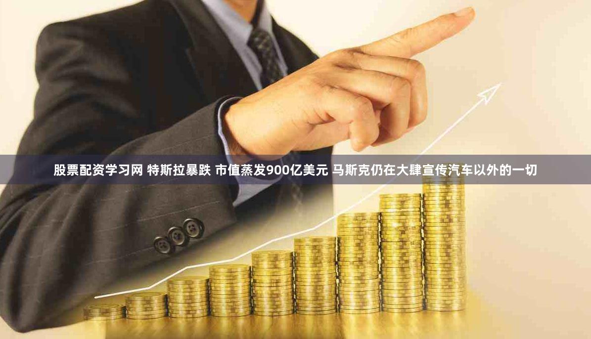 股票配资学习网 特斯拉暴跌 市值蒸发900亿美元 马斯克仍在大肆宣传汽车以外的一切