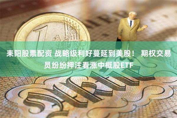 耒阳股票配资 战略级利好蔓延到美股！ 期权交易员纷纷押注看涨中概股ETF